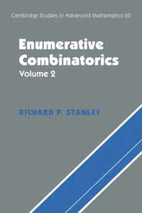 Book Cover for Enumerative Combinatorics. Volume 2 by Richard P Stanley