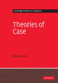Book Cover for Theories of Case by Miriam Butt