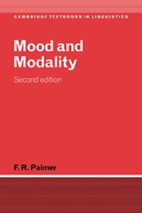 Book Cover for Mood and Modality by F R Palmer
