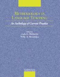 Book Cover for Methodology in Language Teaching by Jack C Richards, Willy A Renandya