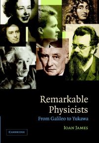 Book Cover for Remarkable Physicists by I M James