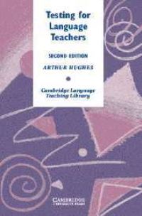 Book Cover for Testing for Language Teachers by Arthur Hughes