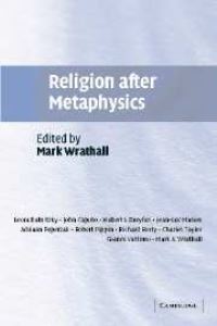 Book Cover for Religion After Metaphysics by Mark A Wrathall