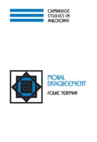 Book Cover for Moral Disagreement by Folke Tersman