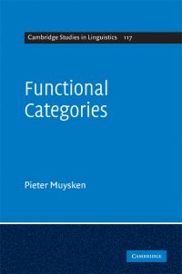Book Cover for Functional Categories by Pieter Muysken