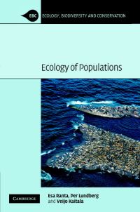 Book Cover for Ecology of Populations by Esa Ranta, Veijo Kaitala, Per Lundberg