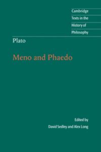 Book Cover for Meno by Plato, D N Sedley