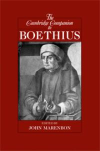 Book Cover for The Cambridge Companion to Boethius by John Marenbon