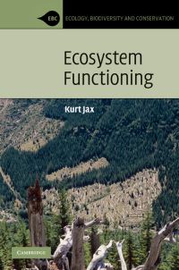 Book Cover for Ecosystem Functioning by Kurt Jax