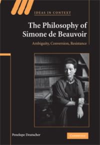Book Cover for The Philosophy of Simone De Beauvoir by Penelope Deutscher