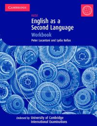 Book Cover for English as a Second Language. IGCSE Workbook by Peter Lucantoni