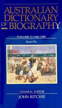 Book Cover for Australian Dictionary of Biography V.15; 1940-1980;Kem-Pie by John Ritchie