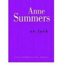 Book Cover for On Luck by Anne Summers