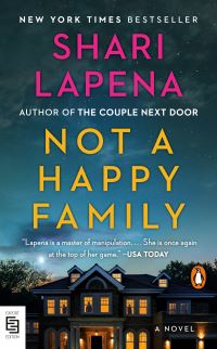 Book Cover for Not a Happy Family by Shari Lapena