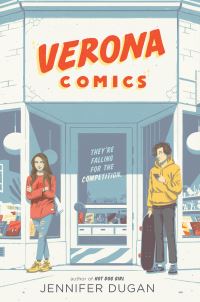 Book Cover for Verona Comics by Jennifer Dugan