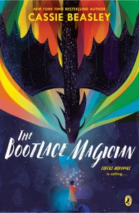 Book Cover for The Bootlace Magician by Cassie Beasley