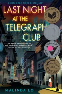 Book Cover for Last Night at the Telegraph Club by Malinda Lo