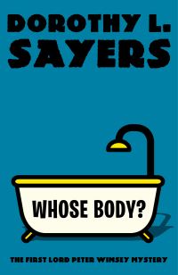 Book Cover for Whose Body? by Dorothy L. Sayers