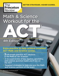 Book Cover for Math and Science Workout for the ACT, 4th Edition by Princeton Review