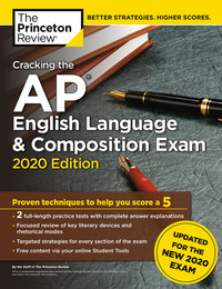 Book Cover for Cracking the AP English Language & Composition Exam, 2020 Edition by Princeton Review