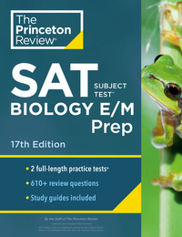 Book Cover for Cracking the SAT Subject Test in Biology E/M, 17th Edition by Princeton Review