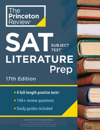 Book Cover for Cracking the SAT Subject Test in Literature, 17th Edition by Princeton Review
