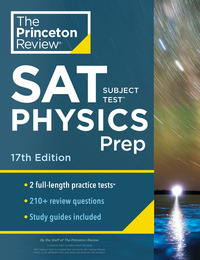 Book Cover for Cracking the SAT Subject Test in Physics, 17th Edition by Princeton Review