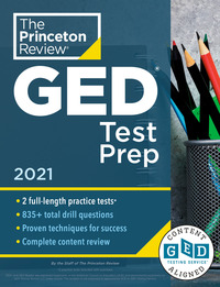 Book Cover for Princeton Review GED Test Prep, 2021 by The Princeton Review