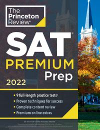 Book Cover for Princeton Review SAT Premium Prep, 2022 by Princeton Review