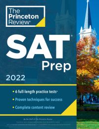 Book Cover for Princeton Review SAT Prep, 2022 by Princeton Review