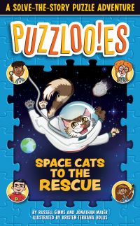 Book Cover for Puzzlooies! Space Cats to the Rescue by Russell Ginns, Jonathan Maier