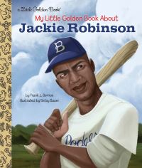 Book Cover for My Little Golden Book About Jackie Robinson by Frank Berrios