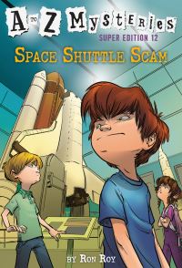 Book Cover for Space Shuttle Scam by Ron Roy