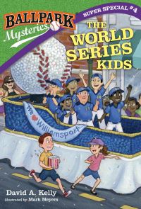 Book Cover for Ballpark Mysteries Super Special #4 by David A Kelly