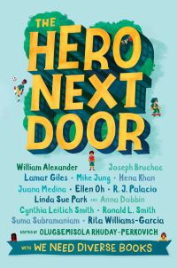 Book Cover for The Hero Next Door by Olugbemisola RhudayPerkovich