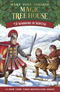 Book Cover for Warriors in Winter by Mary Pope Osborne, AG Ford