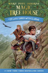 Book Cover for Late Lunch With Llamas by Mary Pope Osborne
