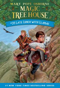 Book Cover for Late Lunch With Llamas by Mary Pope Osborne