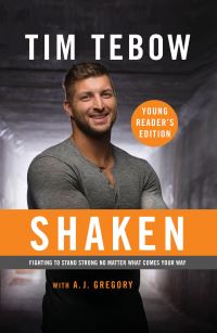 Book Cover for Shaken: Young Reader's Edition by Tim Tebow, A J Gregory