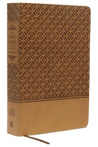 Book Cover for KJV Study Bible, Large Print, Leathersoft, Tan, Thumb Indexed, Red Letter by Thomas Nelson
