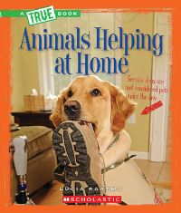 Book Cover for Animals Helping at Home (A True Book by Kimberley Burton Heuston