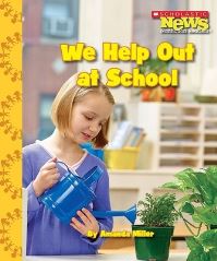 Book Cover for We Help Out at School (Scholastic News Nonfiction Readers by Jodie Shepherd