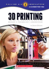 Book Cover for 3D Printing by Steven Otfinoski