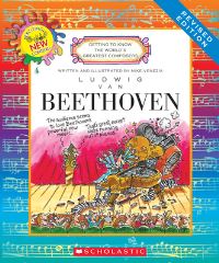 Book Cover for Ludwig Van Beethoven (Revised Edition) (Getting to Know the World's Greatest Composers) by Mike Venezia
