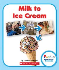 Book Cover for Milk to Ice Cream (Rookie Read-About Science by Lisa M Herrington