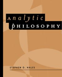 Book Cover for Analytic Philosophy by Steven D Hales