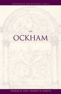 Book Cover for On Ockham by Robert Martin, Sharon Kaye
