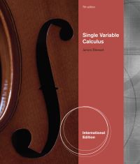 Book Cover for Single Variable Calculus by James Stewart