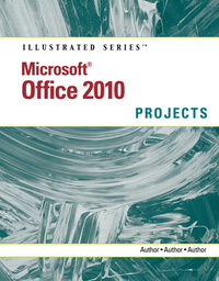 Book Cover for Microsoft Office 2010 Illustrated Projects by Carol M Cram