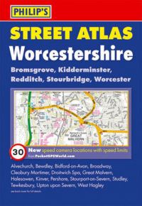 Book Cover for Philip's Street Atlas Worcestershire by 